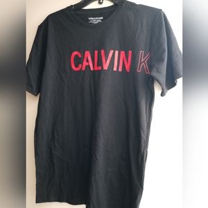 Clalvin Klein Black Graphic Tee